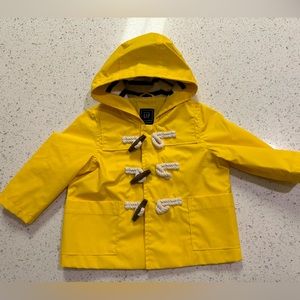 Baby Gap Yellow Raincoat